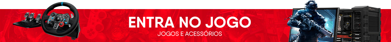 Entra no jogo — jogos e acessórios